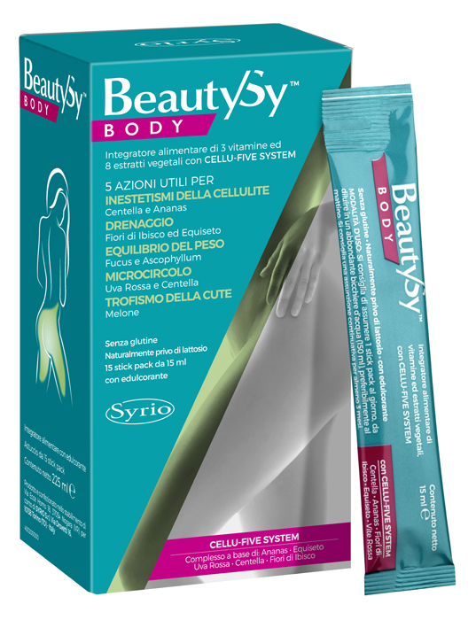 BEAUTY SY BODY 15 STICK PACK - farmasorriso.com