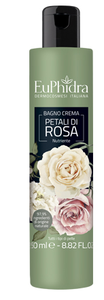 EUPHIDRA BAGNOCREMA NUTR ROSA BAGNO CREMA IN FLACONE CON ETICHETTA - farmasorriso.com