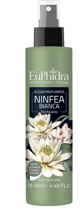 EUPHIDRA ACQUA PROFUMATA NINFEA IN FLACONE CON ETICHETTA POMPA SPRAY - farmasorriso.com