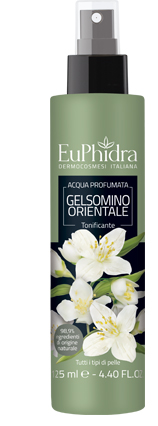 EUPHIDRA ACQUA PROFUMATA GELSOMINO IN FLACONE CON ETICHETTA POMPA SPRAY - farmasorriso.com