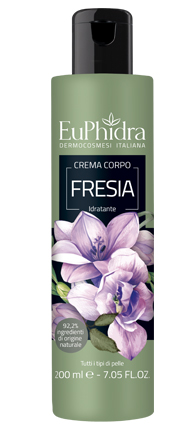 EUPHIDRA CREMA CORPO IDRATANTE FRESIA IN FLACONE CON ETICHETTA - farmasorriso.com