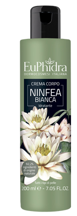EUPHIDRA CREMA CORPO IDRATANTE NINFEA IN FLACONE CON ETICHETTA - farmasorriso.com