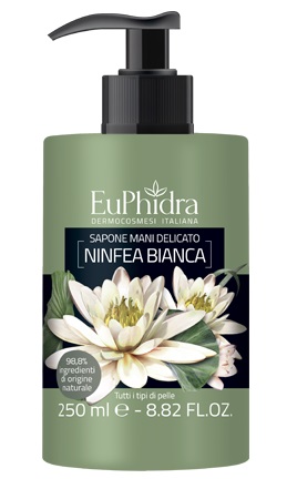 EUPHIDRA SAPONE LIQUIDO MANI NINFEA IN FLACONE CON ETICHETTA DISPENSER - farmasorriso.com