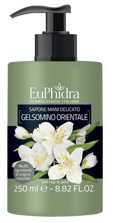 EUPHIDRA SAPONE LIQUIDO MANI GELSOMINO IN FLACONE CON ETICHETTA DISPENSER - farmasorriso.com