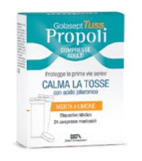 GOLASEPT TUSS PROPOLI CPR TOSSE DISPOSITIVO MEDICO COMPRESSE MASTICABILI ALLA PROPOLI IN ASTUCCIO - farmasorriso.com