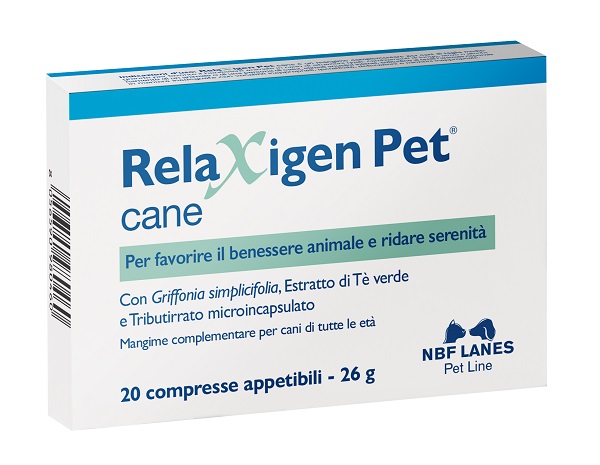 RELAXIGEN PET CANE BLISTER 20 COMPRESSE APPETIBILI - farmasorriso.com