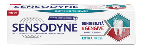 SENSODYNE REPAIR & PROTECT EXTRA FRESH PASTA DENTIFRICIA AD AZIONE DESENSIBILIZZANTE - farmasorriso.com