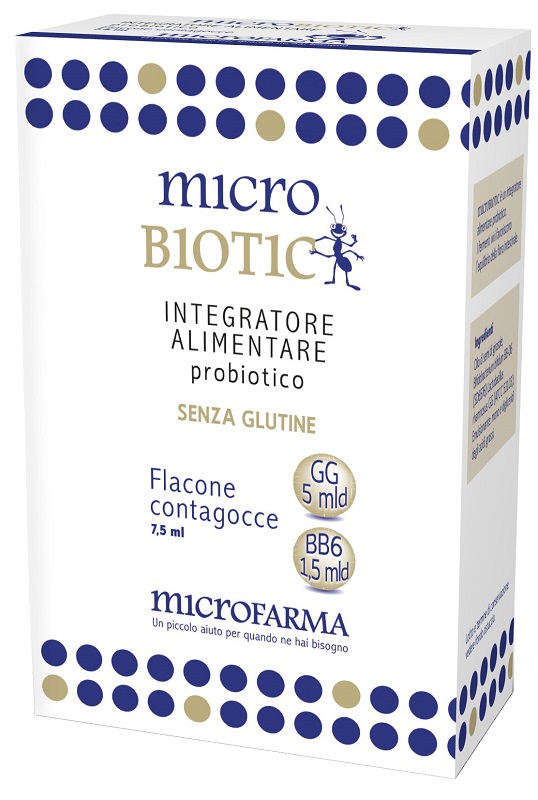 MICROBIOTIC GOCCE 7,5 ML - farmasorriso.com
