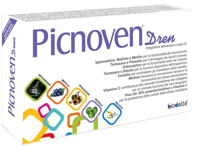PICNOVEN DREN 100 COMPRESSE 62 G - farmasorriso.com