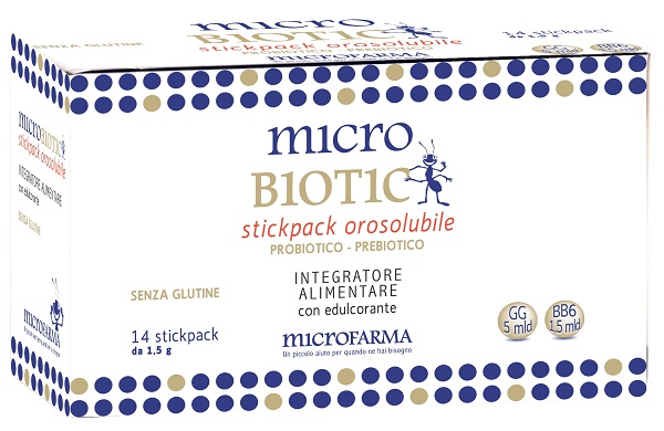 MICROBIOTIC STICK PACK 14 BUSTINE - farmasorriso.com