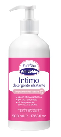 EUPHIDRA AMIDOMIO INTIMO DETERGENTE IDRATANTE 500 ML - farmasorriso.com