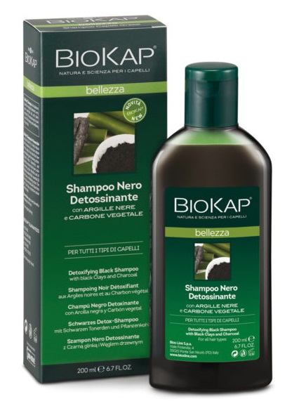 BIOKAP SHAMPOO NERO DETOSSINANTE 200 ML - farmasorriso.com