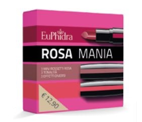EUPHIDRA ROSA MANIA 3 MINI ROSSETTI TONO ROSA - farmasorriso.com