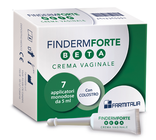 FINDERM FORTE BETA CREMA VAGINALE 7 APPLICATORI MONOUSO 5 G - farmasorriso.com