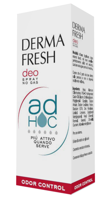 DERMAFRESH AD HOC ODOR CONTROL 100 ML - farmasorriso.com