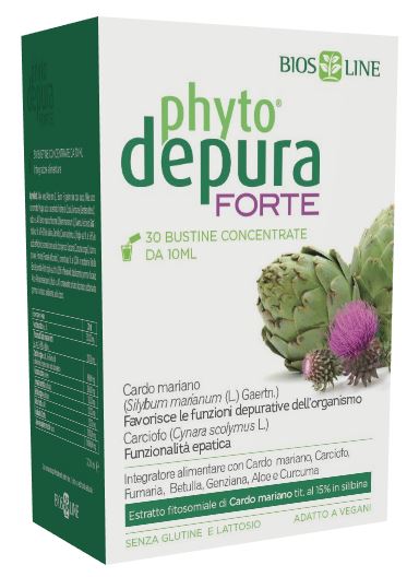 PHYTODEPURA FORTE CONCENTRATO 30 BUSTINE DA 10 ML - farmasorriso.com