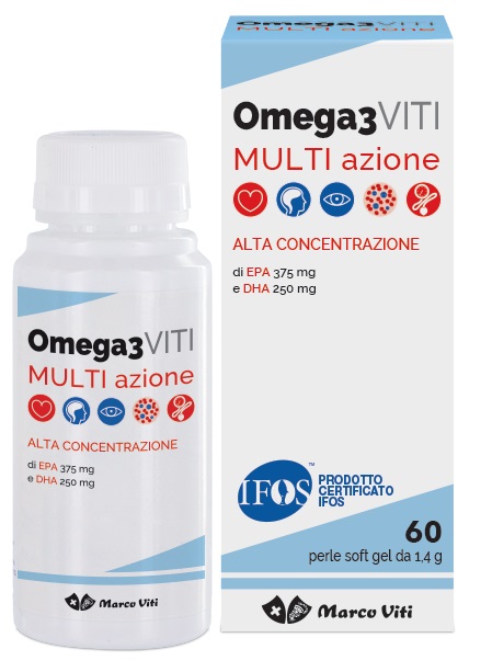 VITI OMEGA 3 MULTIAZIONE 60 PERLE PROMO - farmasorriso.com