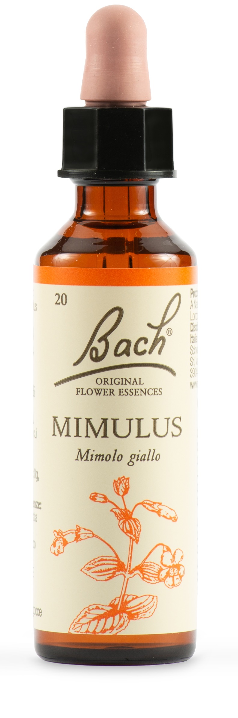 MIMULUS BACH ORIG 20 ML - farmasorriso.com