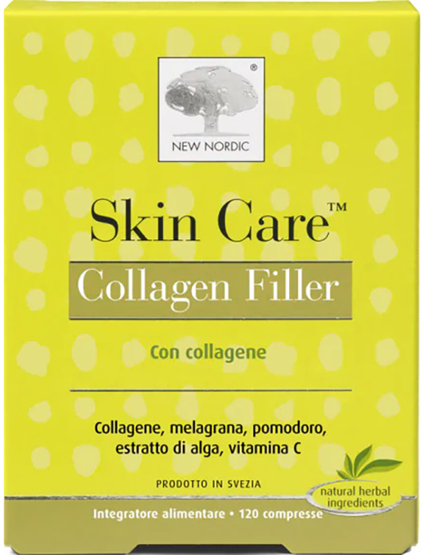 SKIN CARE COLLAGEN FILLER 120 COMPRESSE - farmasorriso.com