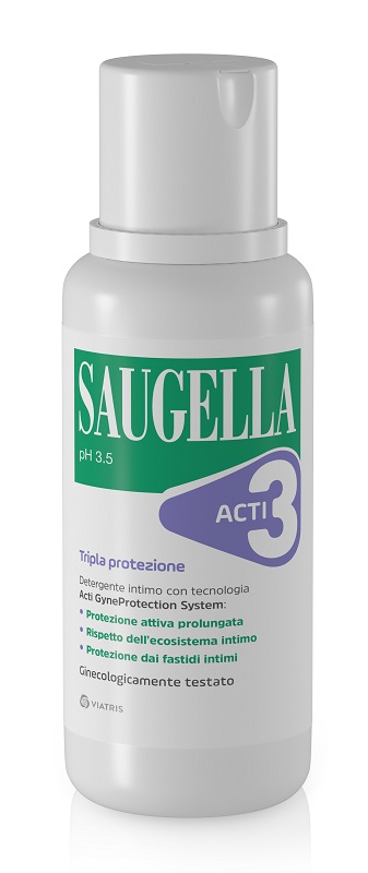 SAUGELLA ACTI3 DETERGENTE INTIMO 250 ML - farmasorriso.com