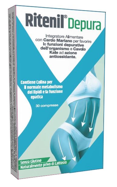 RITENIL DEPURA 30 COMPRESSE - farmasorriso.com