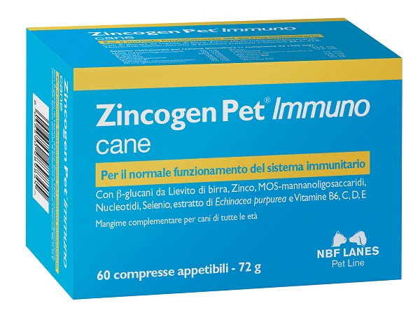 ZINCOGEN PET IMMUNO 60 COMPRESSE - farmasorriso.com