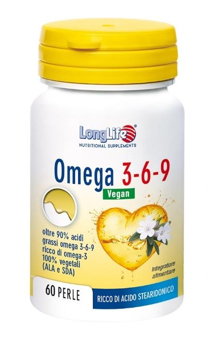 LONGLIFE OMEGA 369 VEGAN 750 MG 60 PERLE - farmasorriso.com