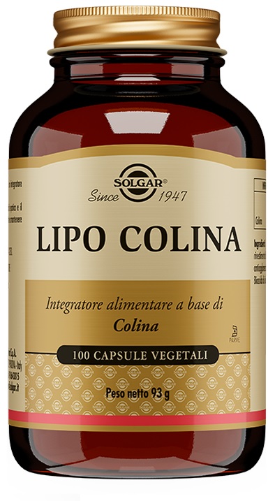 LIPO COLINA 100 CAPSULE VEGETALI - farmasorriso.com
