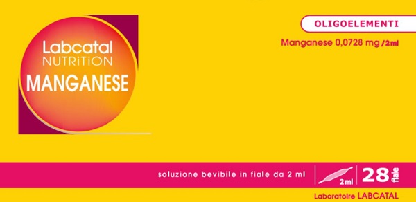 LABCATAL NUTRITION MANGANESE 28 FIALE 2 ML - farmasorriso.com