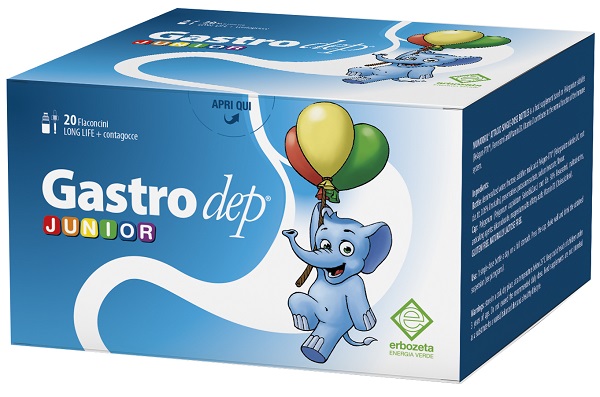 GASTRODEP JUNIOR 20 FLACONCINI - farmasorriso.com