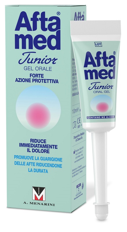GEL AFTAMED JUNIOR ACIDO IALURONICO 10 ML - farmasorriso.com