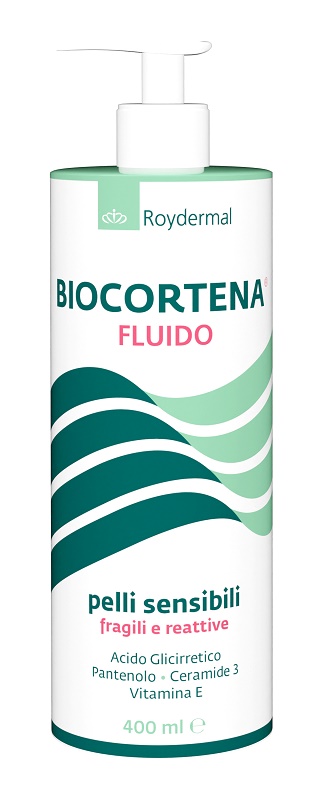 BIOCORTENA FLUIDO PELLI SENSIBILI 400 ML - farmasorriso.com