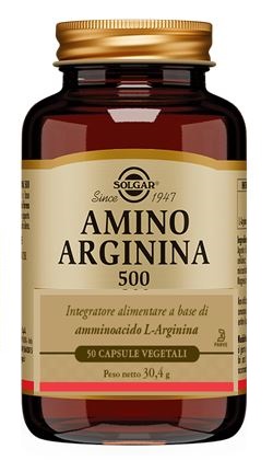 AMINO ARGININA 500 50 CAPSULE VEGETALI - farmasorriso.com