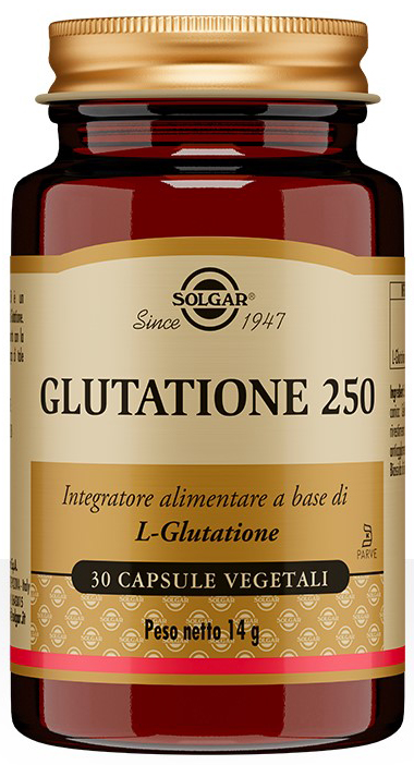 GLUTATIONE 250 30 CAPSULE VEGETALI - farmasorriso.com