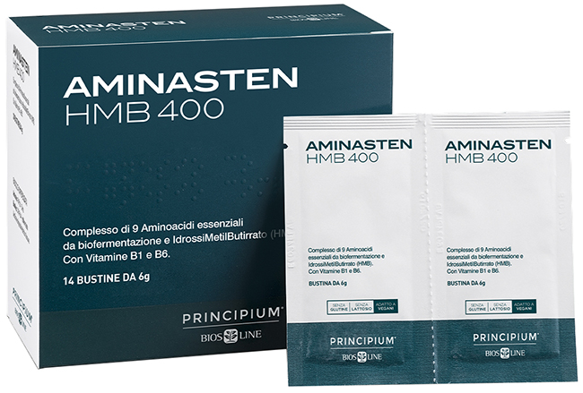 PRINCIPIUM AMINASTEN HMB400 14 BUSTINE 6 G - farmasorriso.com