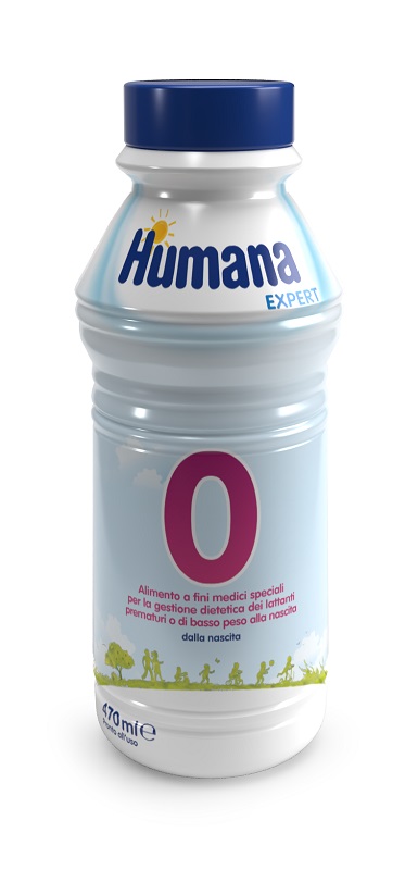 HUMANA 0 EXPERT 470 ML BOTTIGLIA - farmasorriso.com