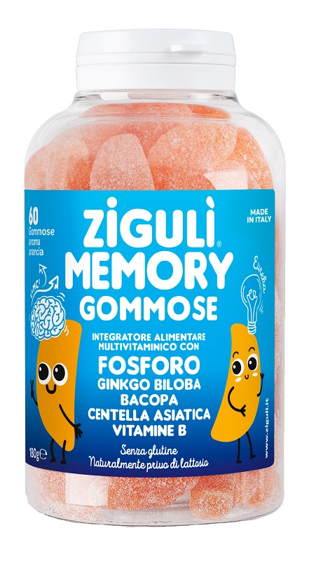 ZIGULI MEMORY ARANCIA 60 GOMMOSE - farmasorriso.com