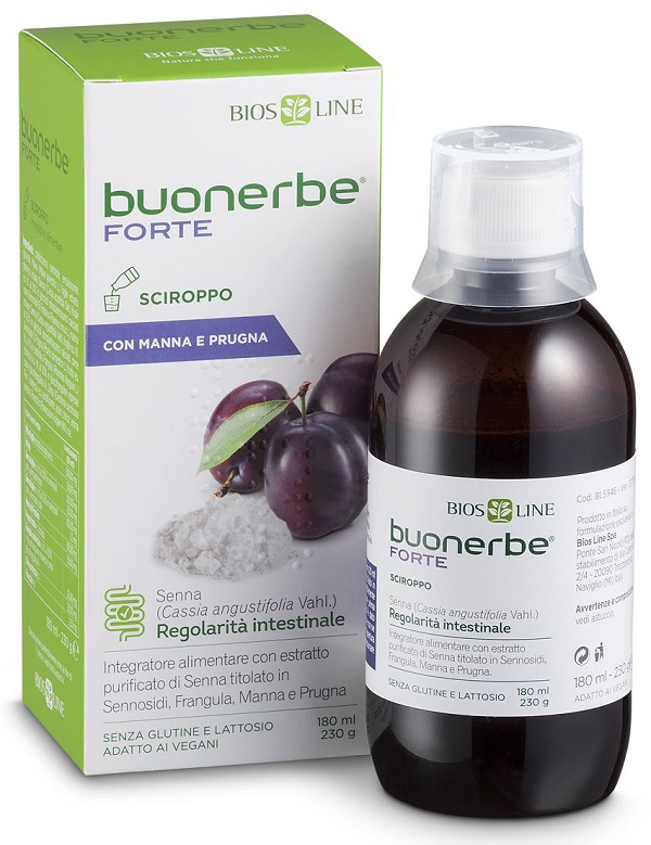 BUONERBE FORTE SCIROPPO 180 ML - farmasorriso.com