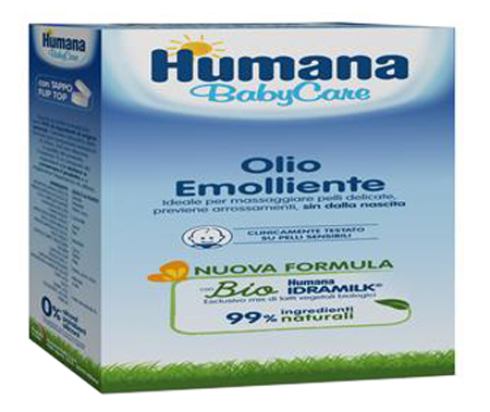 HUMANA BABY CARE OLIO EMOLLIENTE 250 ML - farmasorriso.com