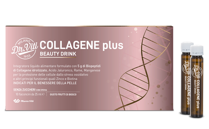 DR VITI COLLAGENE BEAUTY DRINK PLUS 250 ML - farmasorriso.com