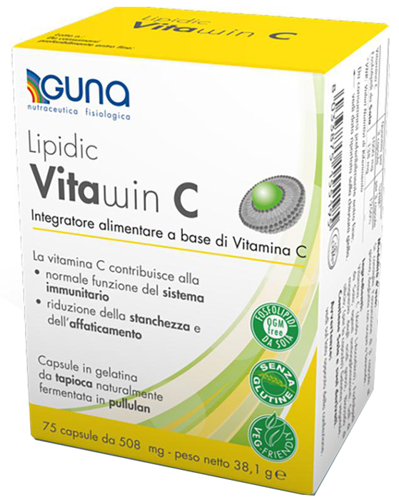 LIPIDIC VITAWIN C - VITAMINA C 75 CAPSULE - farmasorriso.com