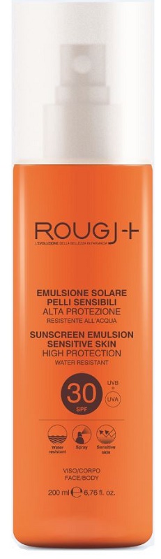 ROUGJ SOLARE SPF30 PELLI SENSIBILI 200 ML - farmasorriso.com
