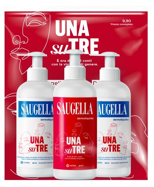 SAUGELLA 1 SU 3 BUNDLE DERMOLIQUIDO 3 X 200 ML - farmasorriso.com