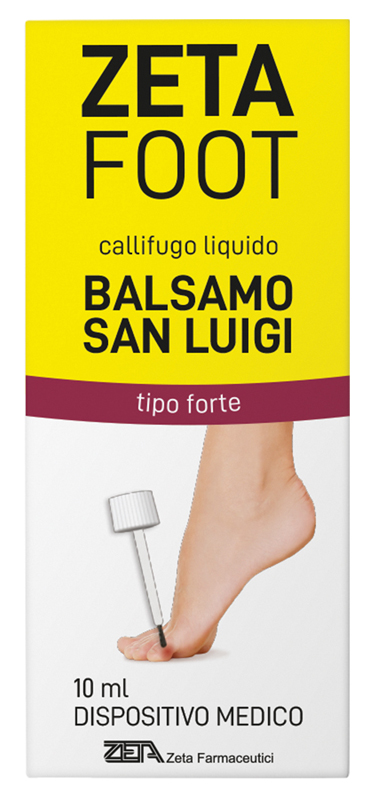 ZETAFOOT CALLIFUGO LIQUIDO BALSAMO SAN LUIGI 10 ML - farmasorriso.com