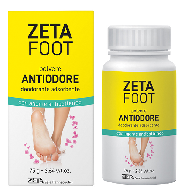 ZETAFOOT POLVERE ANTIODORE 75 G - farmasorriso.com