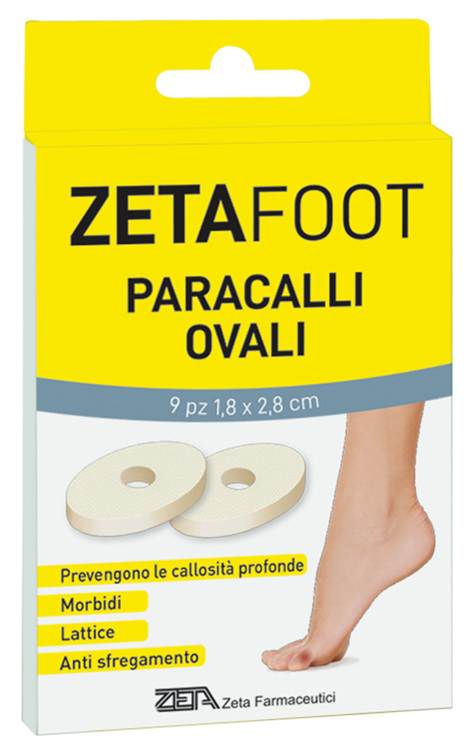ZETAFOOT PARACALLO OVALE LATTICE 9 PEZZI - farmasorriso.com