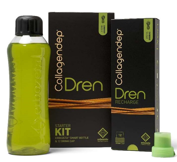 COLLAGENDEP DREN STARTER KIT 12 DRINK CAP + SMART BOTTLE - farmasorriso.com