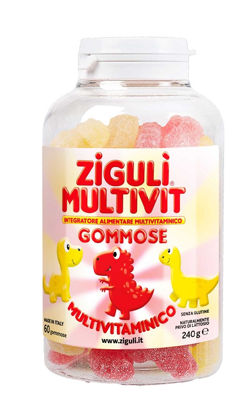 ZIGULI MULTIVIT FRAGOLA E BANANA 60 GOMMOSE - farmasorriso.com