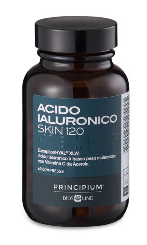PRINCIPIUM ACIDO IALURONICO SKIN 120 60 COMPRESSE - farmasorriso.com