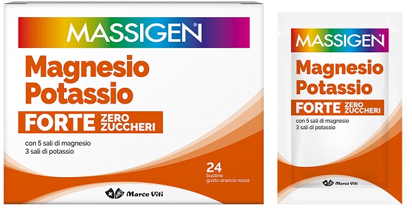 MAGNESIO POTASSIO FORTE ZERO ZUCCHERO 24 BUSTINE - farmasorriso.com